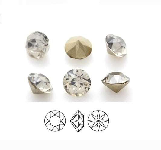 Swarovski® Chaton Crystal Satin PP14