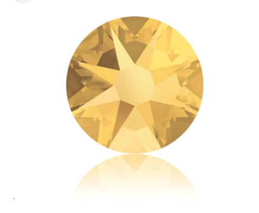 Swarovski® Chaton Metallic Sunshine PP18