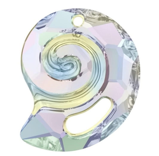 Swarovski® Anhänger Sea Snail Aurore Boreale 28mm