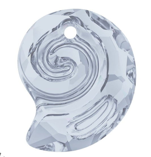 Swarovski® Anhänger Sea Snail Blue Shade 28mm