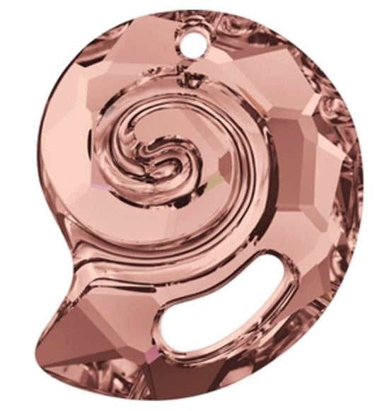 Swarovski® Anhänger Sea Snail Blush Rose 14mm