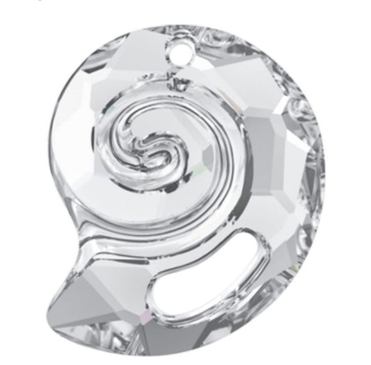Swarovski® Anhänger Sea Snail Crystal  28mm