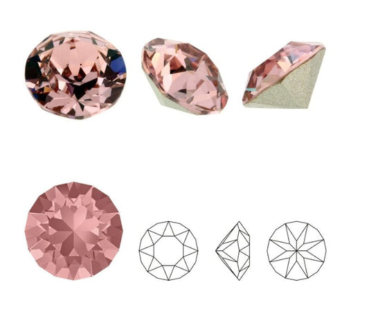 Swarovski® Chaton Vintage Rose SS18