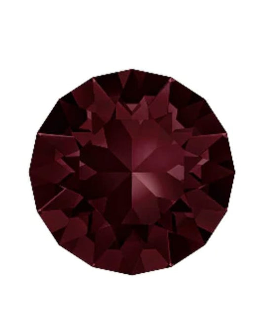 Swarovski® Chaton Burgundy PP31