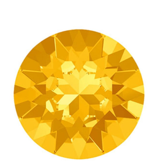 Swarovski® Chaton Light Topaz SS34
