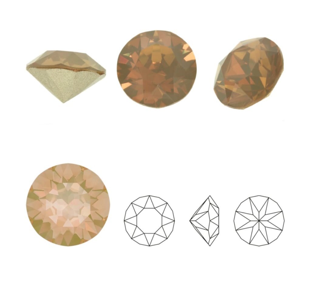 Swarovski® Chaton Sand Opal PP31