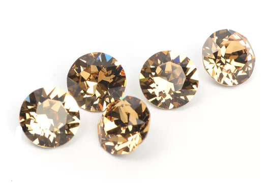 Swarovski® Chaton Light Colorado Topaz PP31