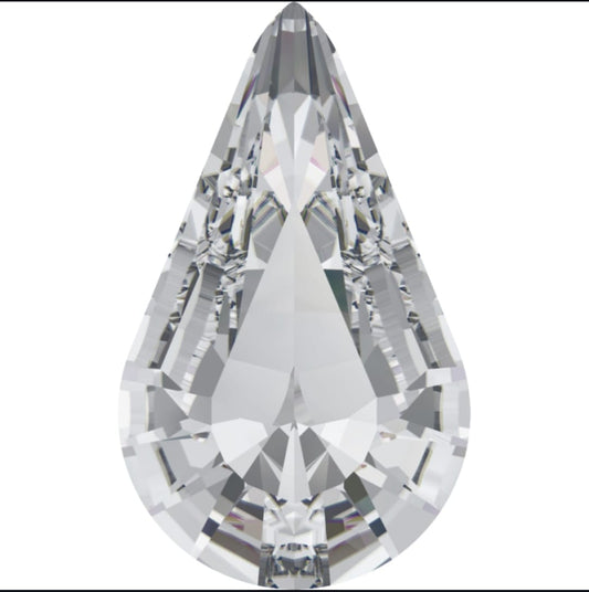 Swarovski® Fancy Pear Crystal 8x4.8mm