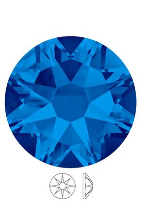 Swarovski® Flatback Hotfix Capri Blue SS30