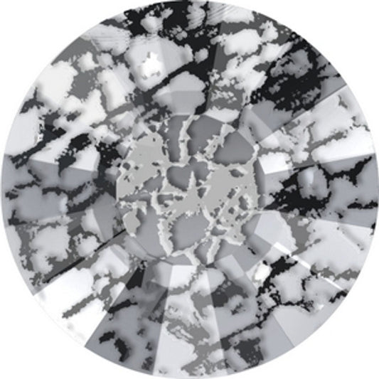 Swarovski® Chaton Unfoiled Black Patina PP24