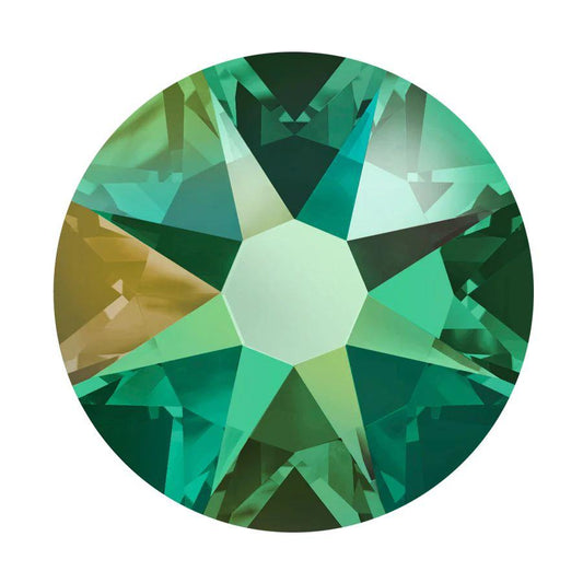 Swarovski® Nail Crystals Flat Rund Erinite Shimmer SS9