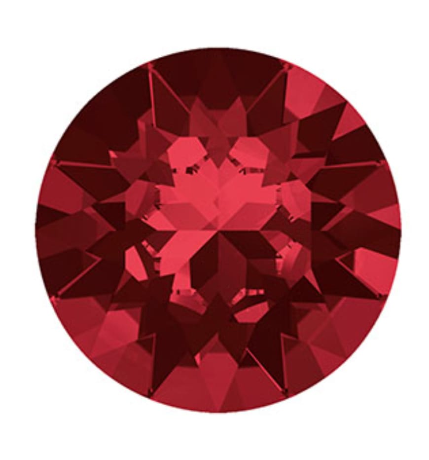 Swarovski® Chaton Garnet Unfoiled PP24