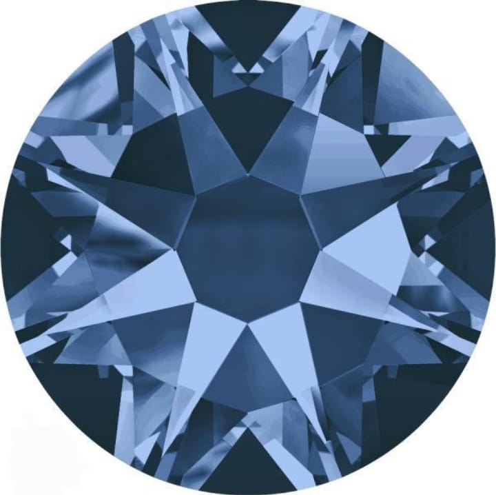Swarovski® Chaton Montana Unfoiled PP24