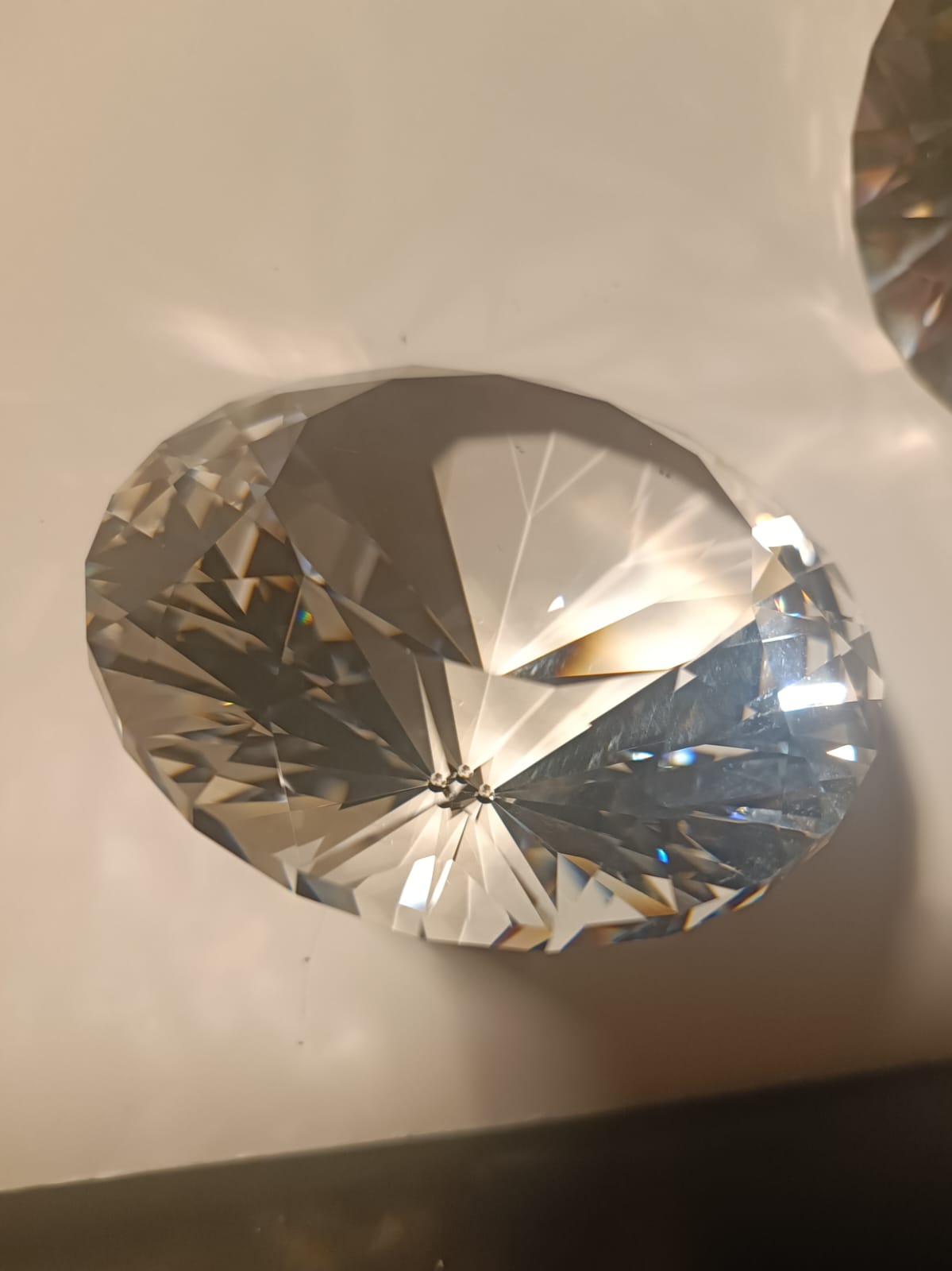 Swarovski® Chaton Brilliant Cut Crystal Unfoiled 50mm