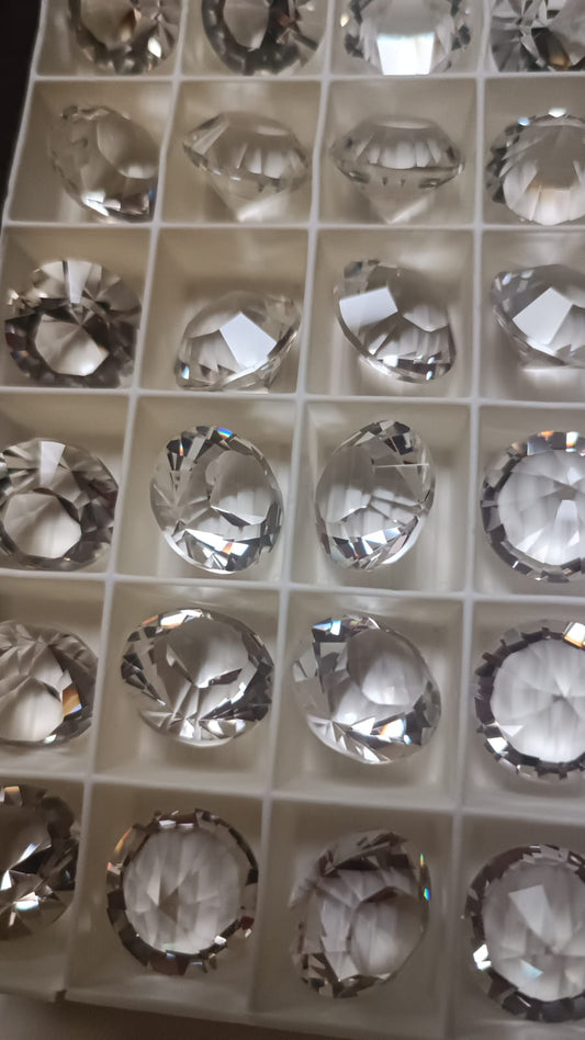 Swarovski® Chaton Crystal Unfoiled SS70