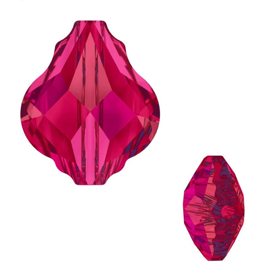 Swarovski® Beads Baroque Ruby 14mm