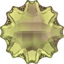 Swarovski® Flatback Hotfix Jellyfish Luminous Green 6mm