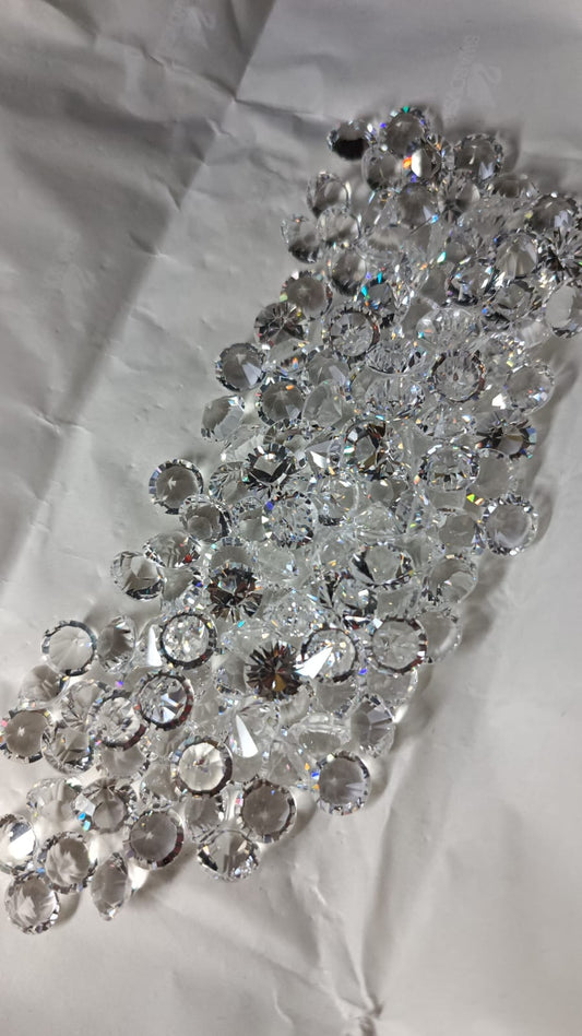 Swarovski® Chaton Vintage Crystal Unfoiled SS39