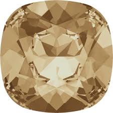 Swarovski® Fancy Cushion Square Golden Shadow 10mm