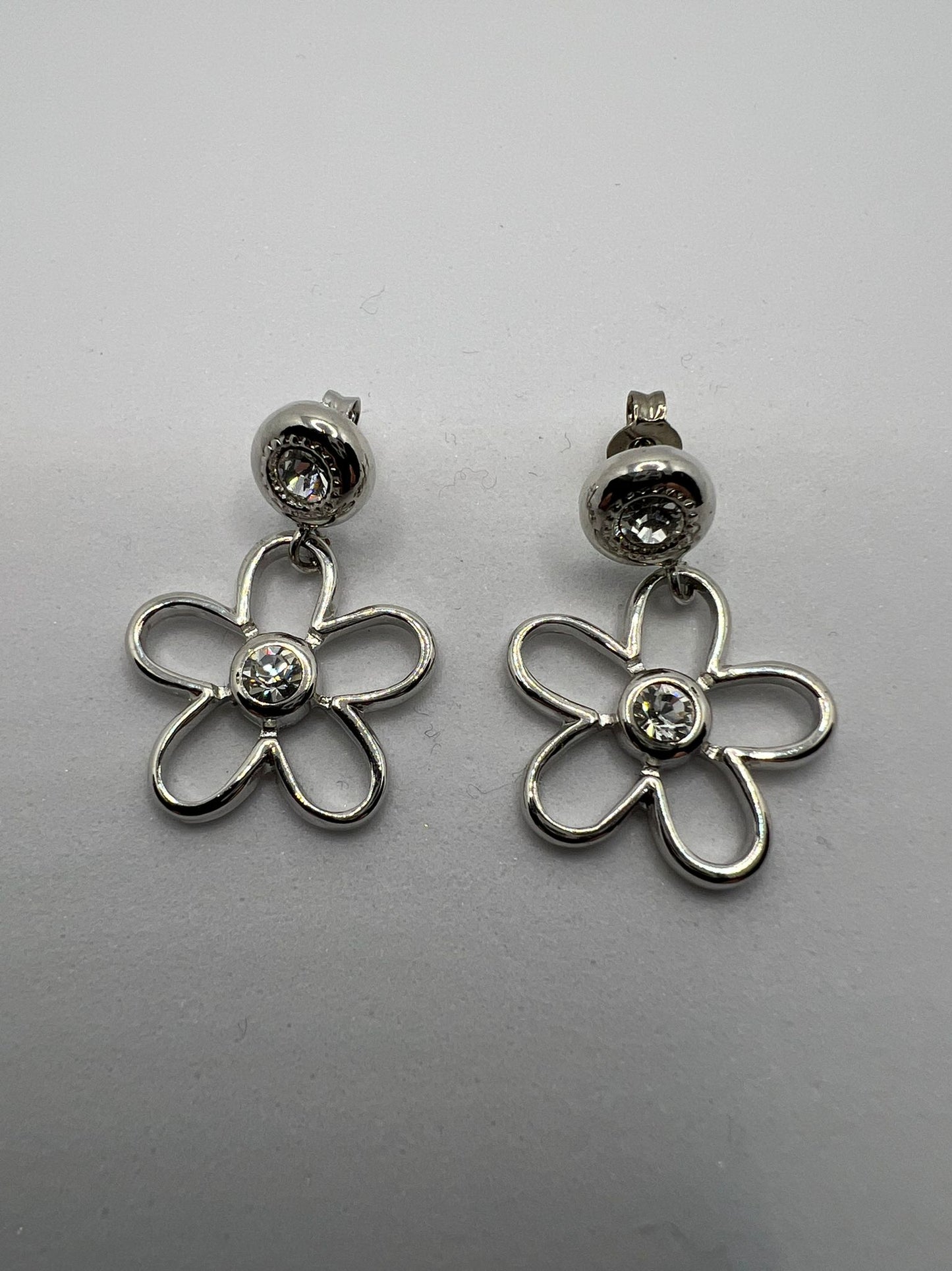 30441 Vintage Swarovski Kristallen Ohrhänger 20mm