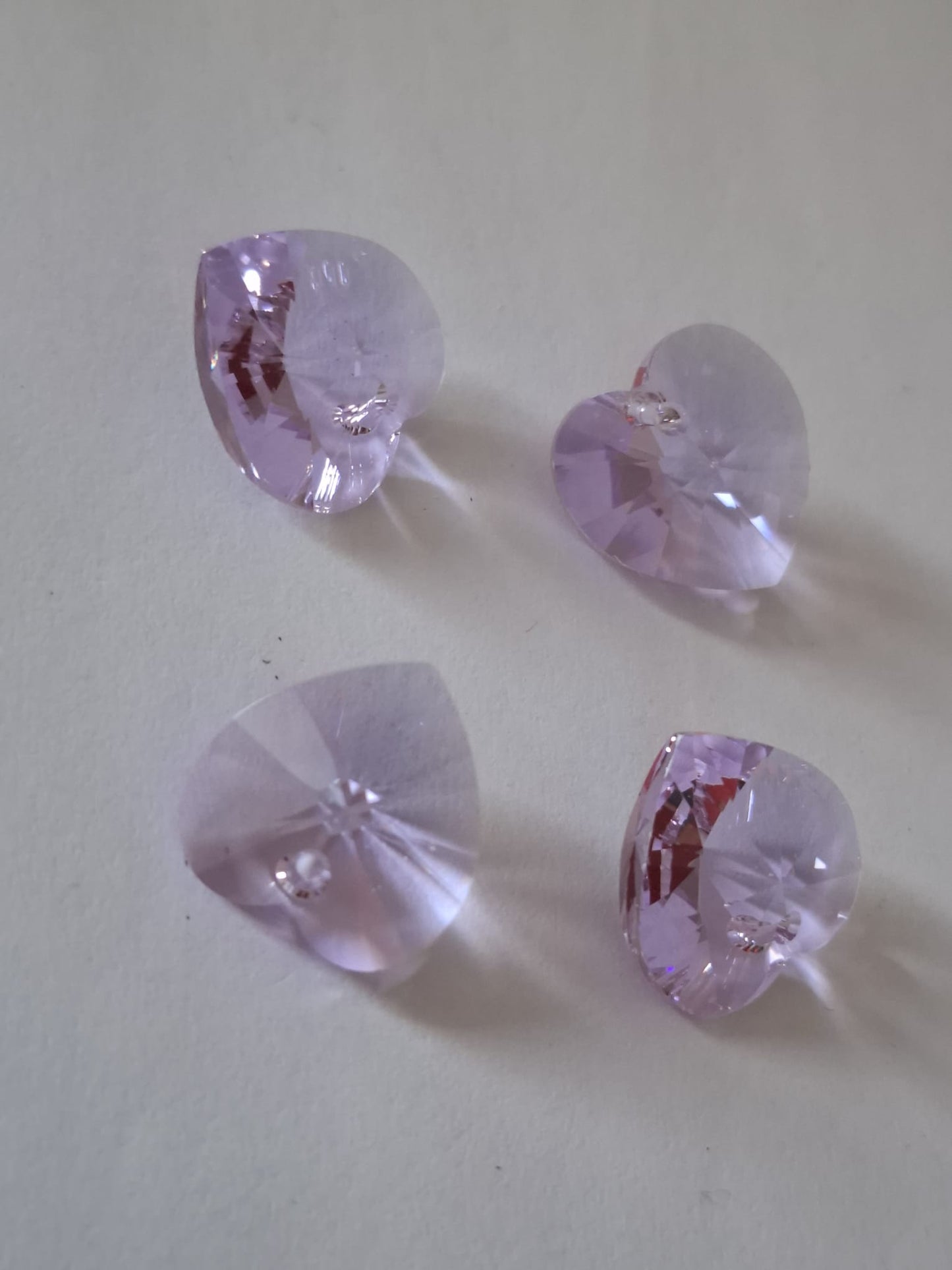 Swarovski® Anhänger Xilion Heart Violet 18mm