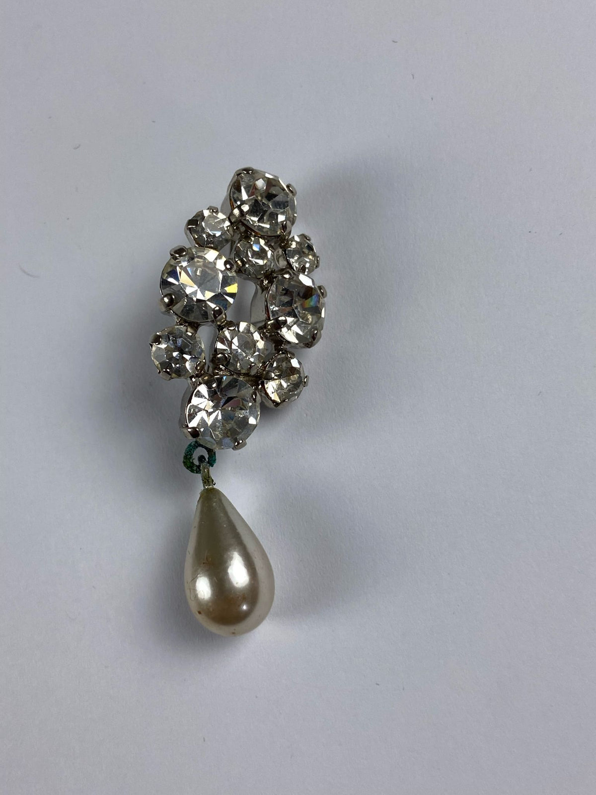 8757 Vintage Swarovski Kristallen Brosche 51mm