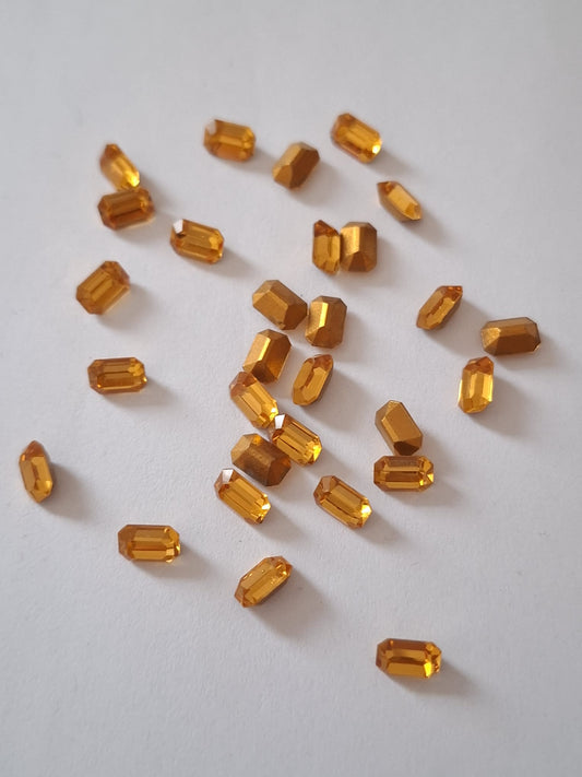Swarovski® Fancy Vintage Octagon Topaz 6x4mm - WRONG SKU, UPDATE W RENE