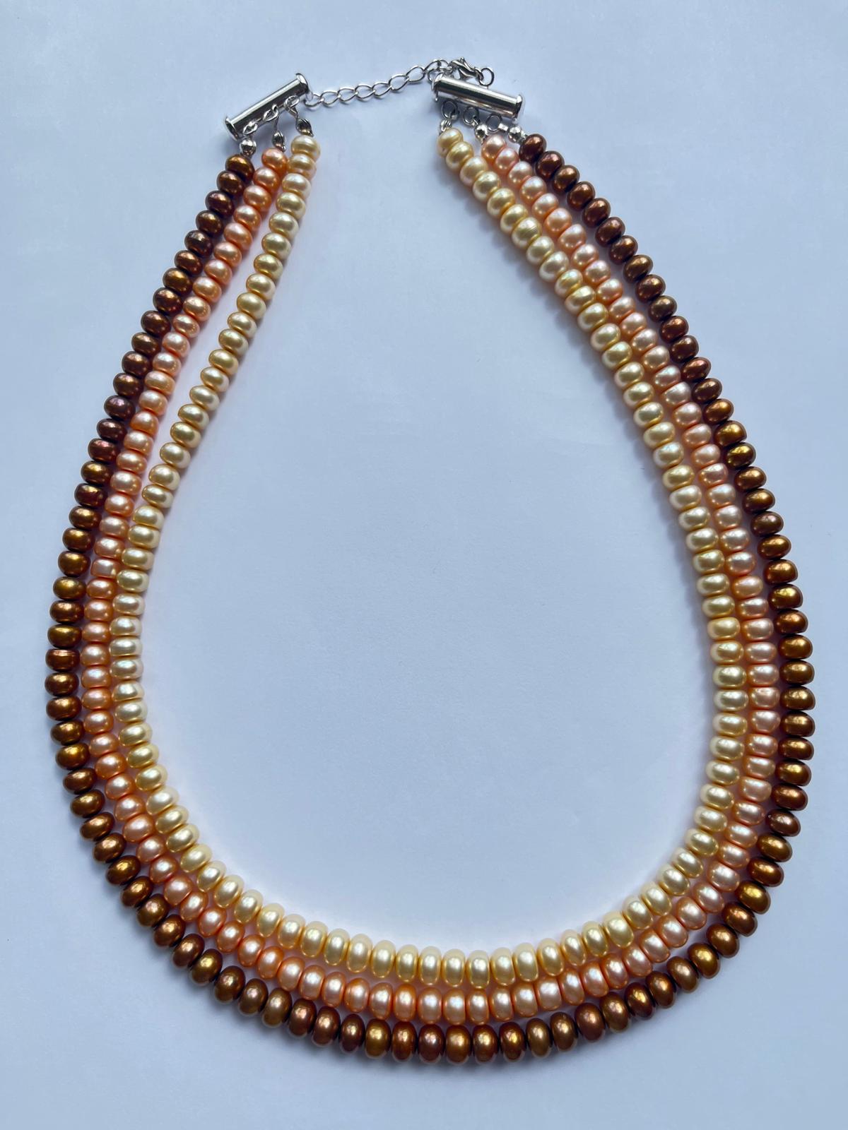 6093 Vintage Swarovski Kristallen Perlenkette 47cm