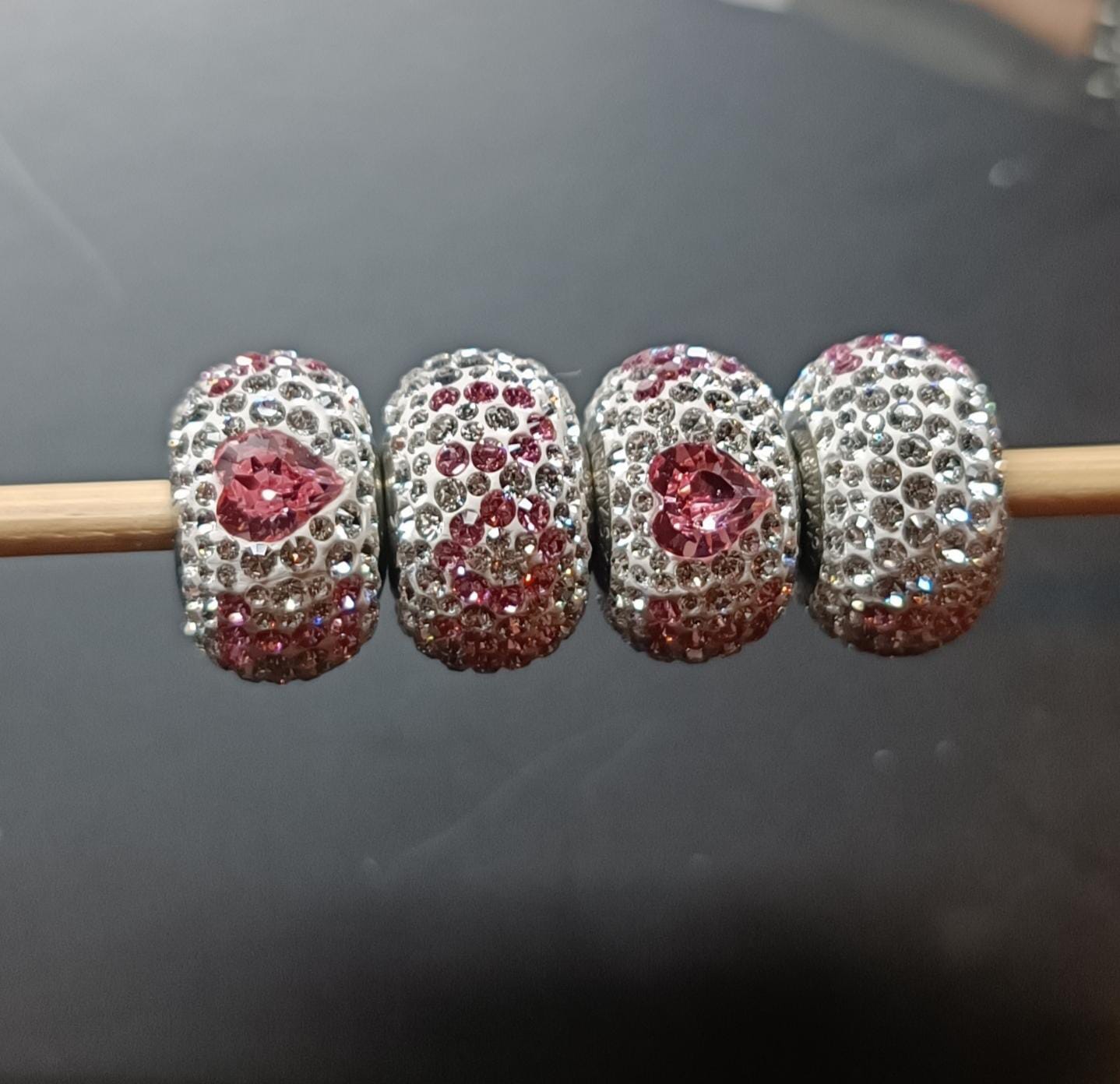 Swarovski® Charms Besatz I❤️You 15mm