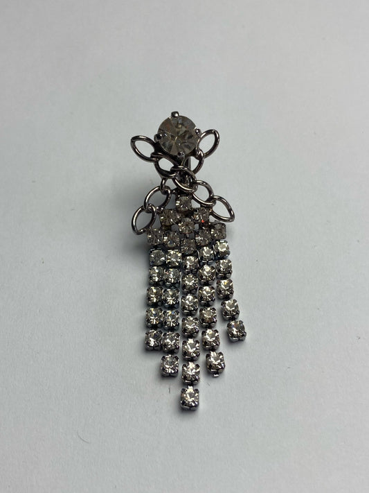 30461 Vintage Swarovski Kristallen Ohrclip 80mm