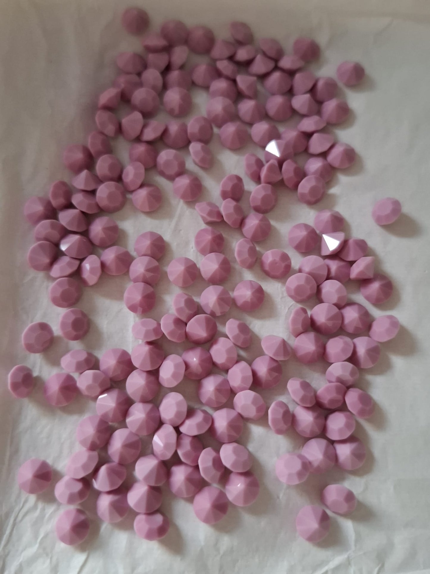Swarovski® Chaton Vintage Opaque Rose Unfoiled SS29