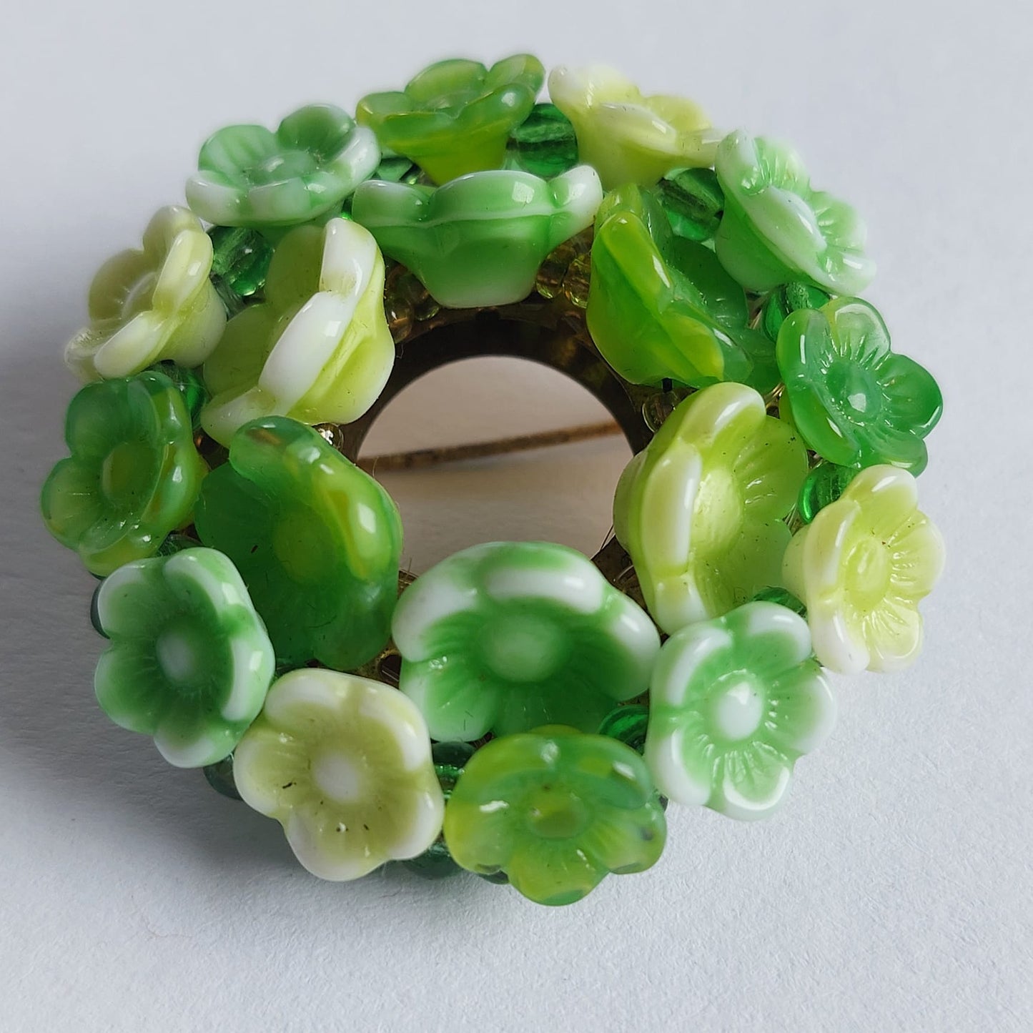 8102 Vintage Brosche 40mm