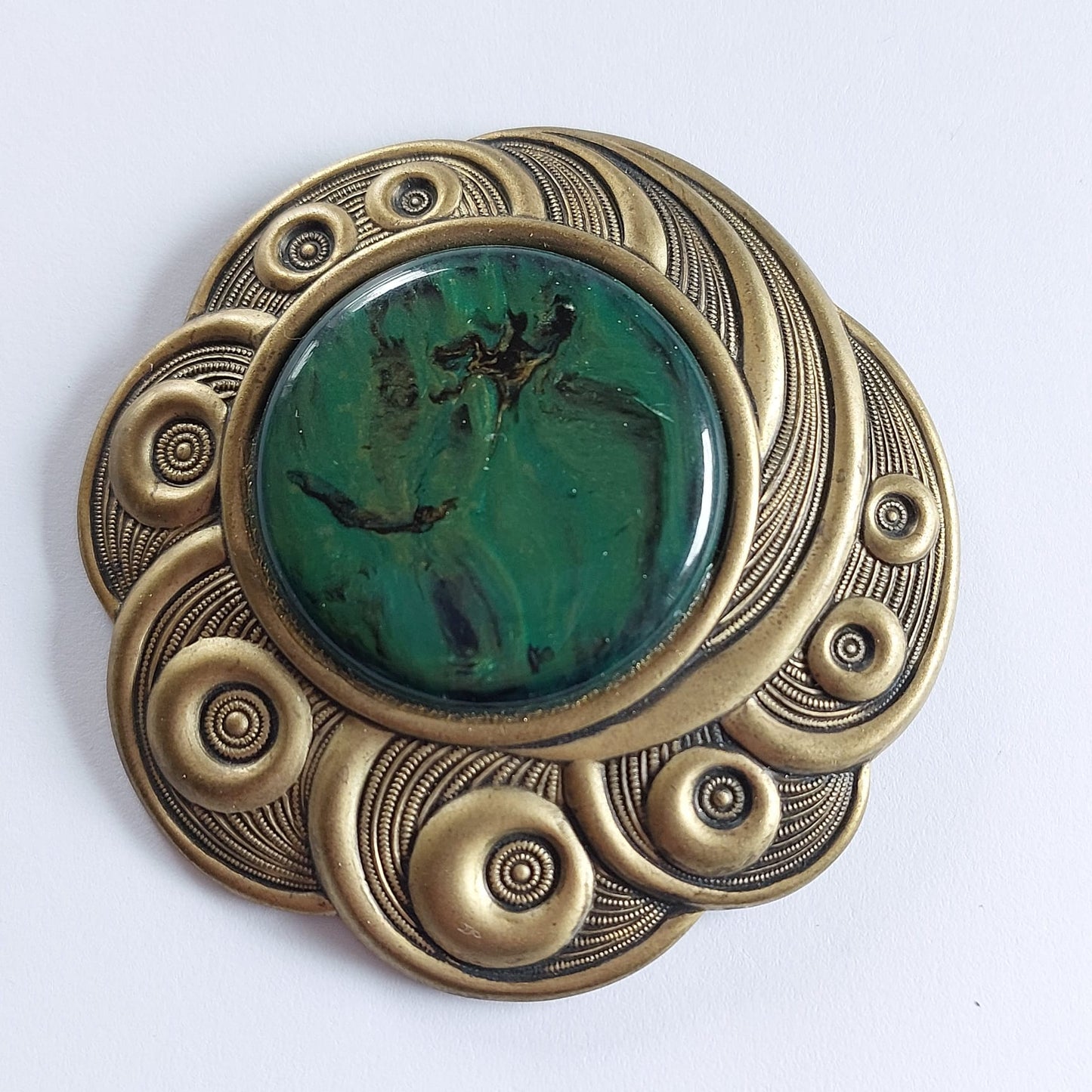 8350 Vintage Contemporary Brosche 65mm