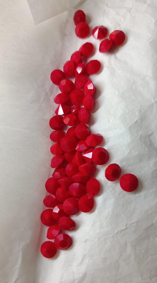 Swarovski® Chaton Vintage Cherry Red Unfoiled SS29