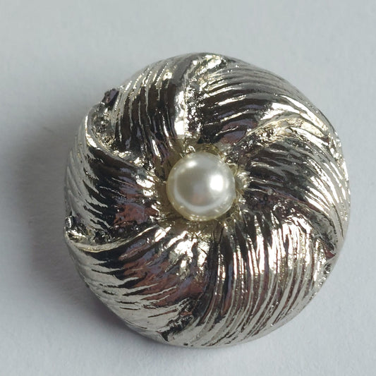 4059 Knopfe mit Swarovski Perlen 26mm