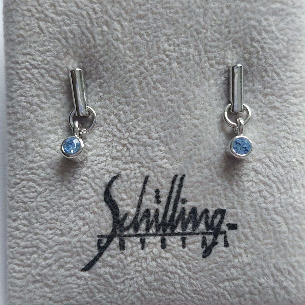 Original Vintage Schilling Ohrclip 16mm