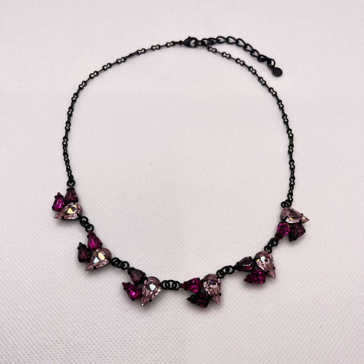 6268 Vintage Swarovski Kristallen Halsketten 41cm