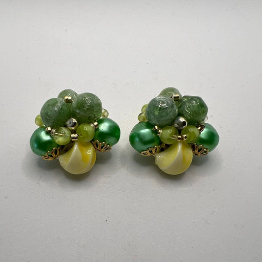 30493 Vintage Swarovski Kristallen Ohrclip 25mm