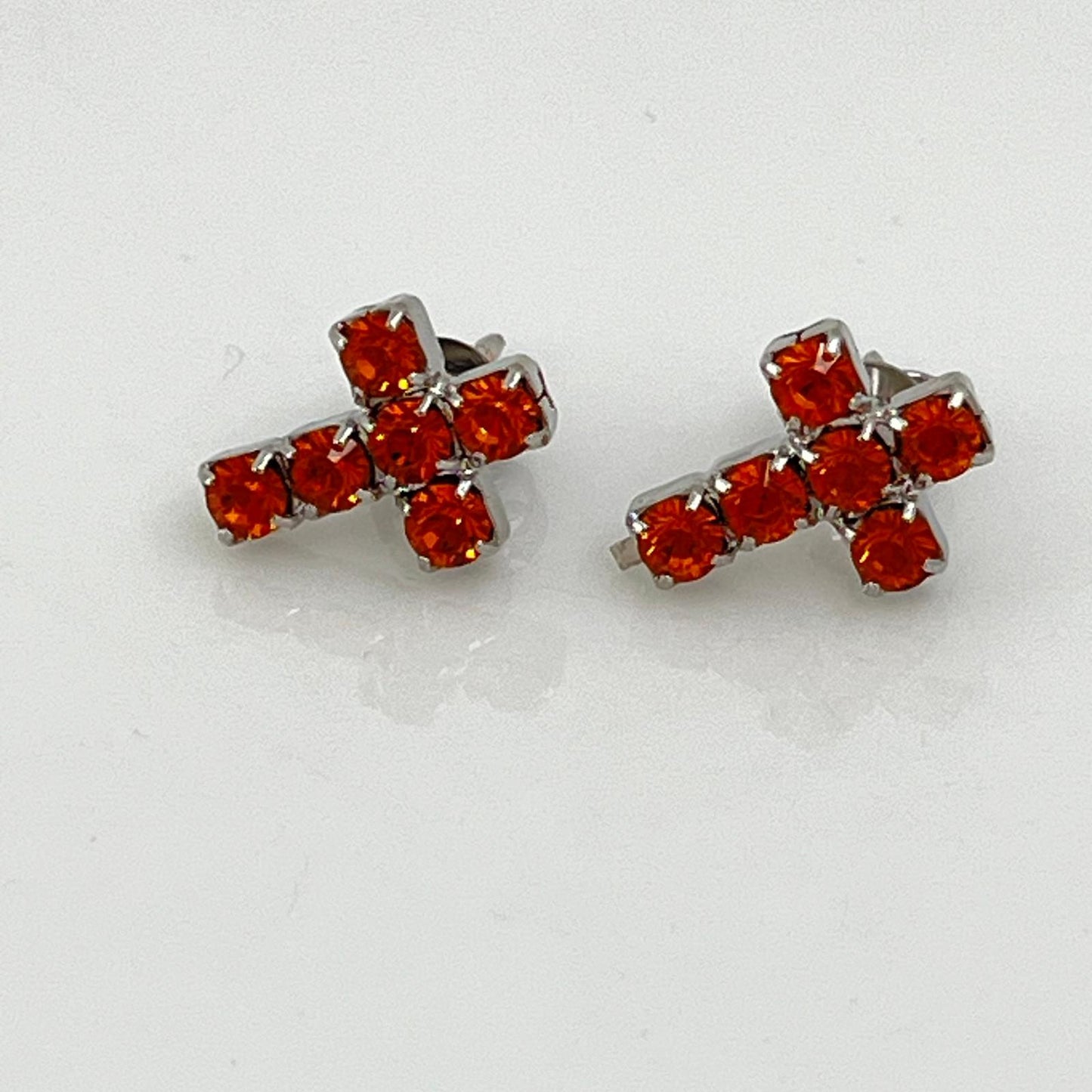 30377 Vintage Swarovski Kristallen Ohrstecker 13mm