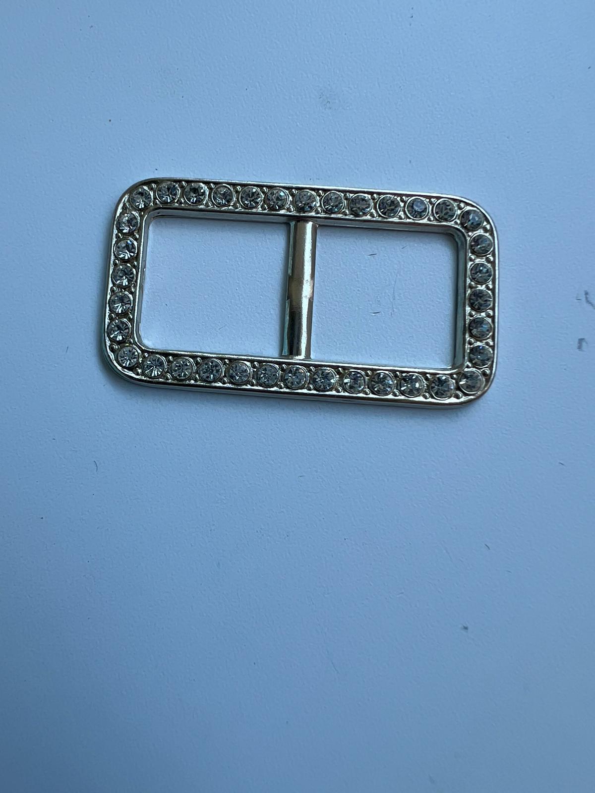 2301 Vintage Swarovski Kristallen Gürtelschnalle 45mm