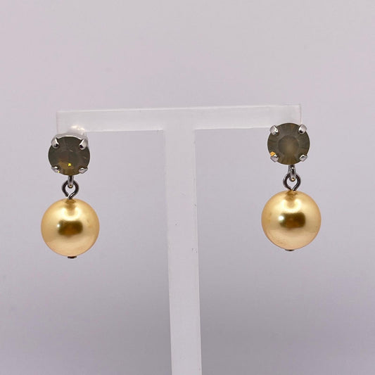 30749 Vintage Swarovski Kristallen Ohrstecker 25mm