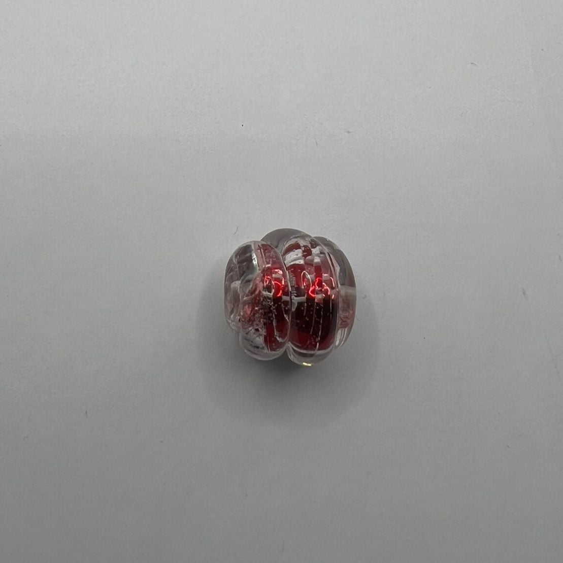 5922 Vintage Kunststoff Perle 19mm