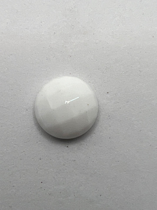 1118 Vintage Kunststoff Round Cabochon 13mm