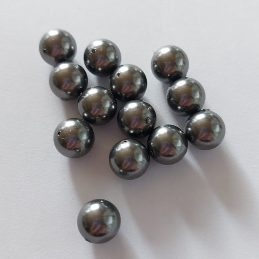 Swarovski® Pearl Dark Grey Pearl 9mm
