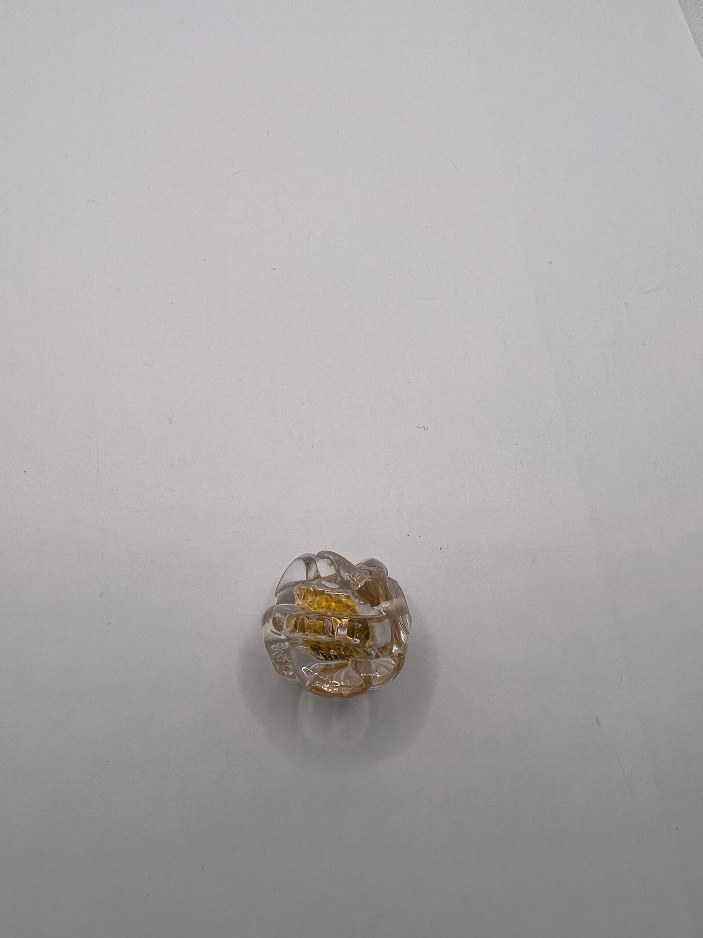 5932 Vintage Kunststoff Perle 19mm