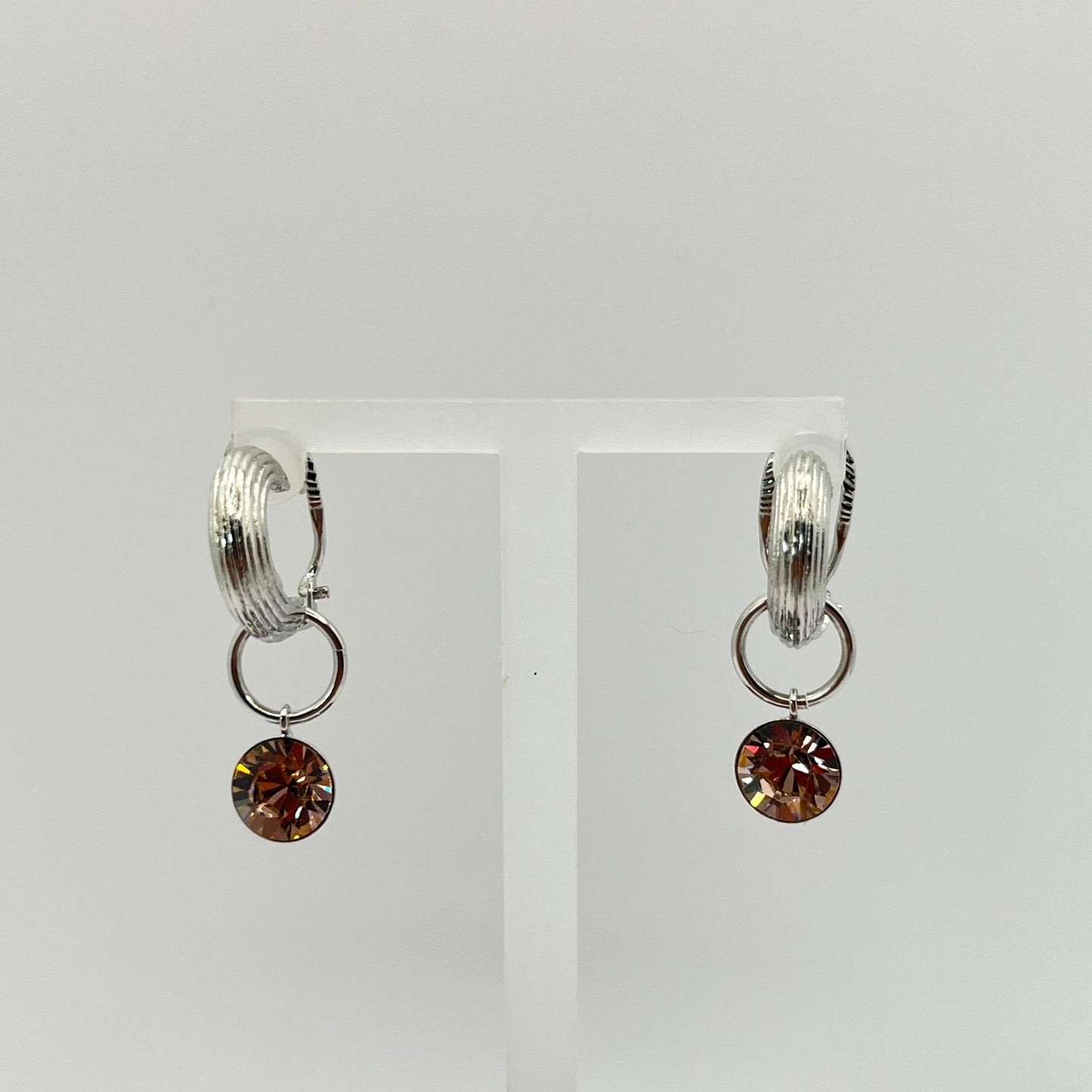 30715 Vintage Swarovski Kristallen Ohrstecker 30mm