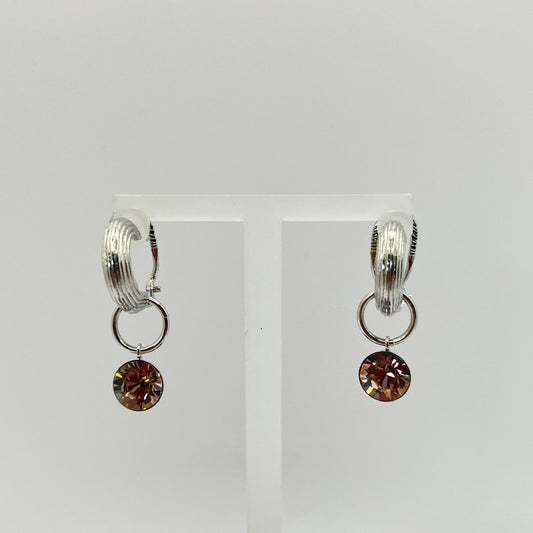 30715 Vintage Swarovski Kristallen Ohrstecker 30mm