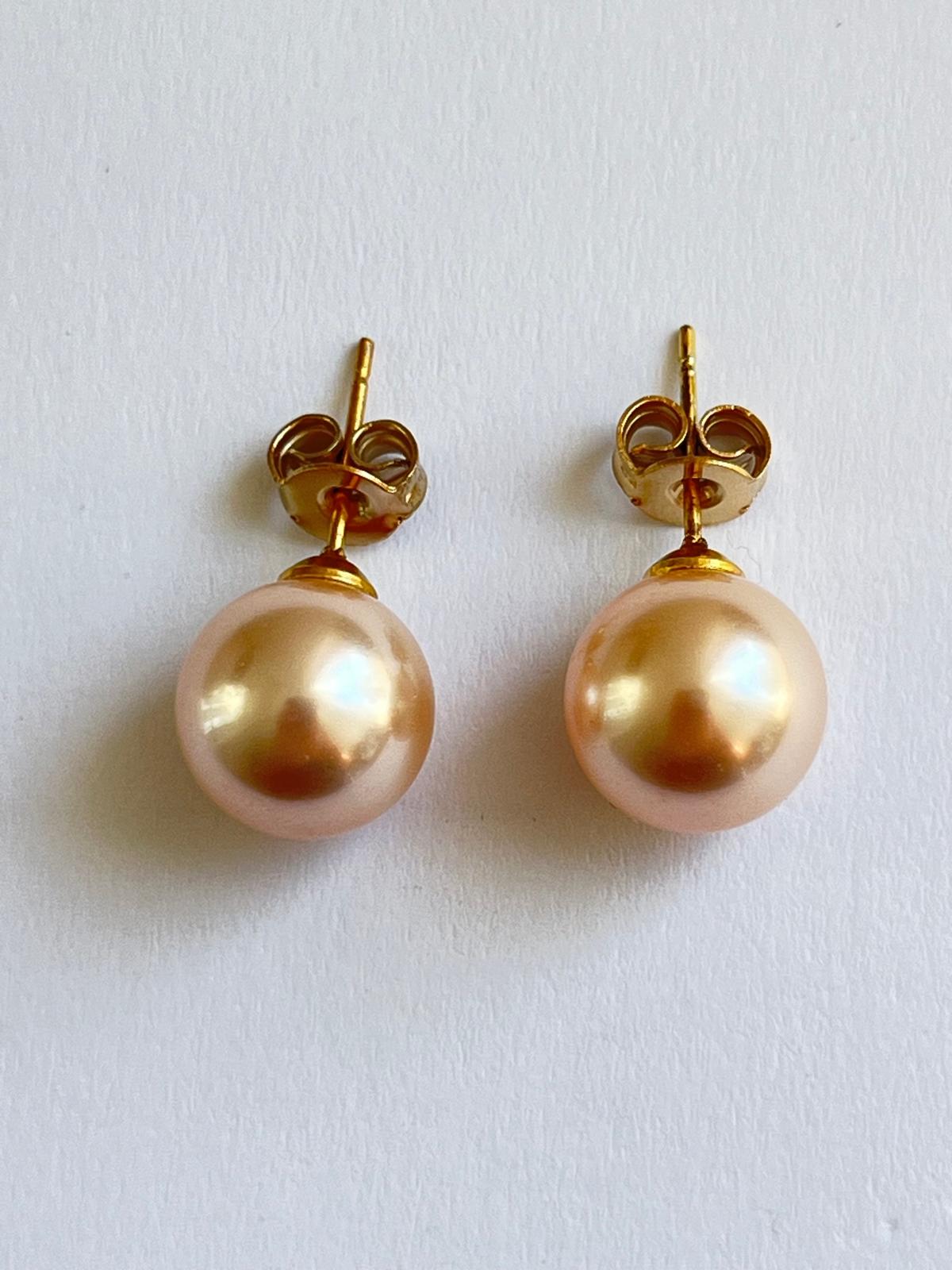 3043 Vintage Swarovski Kristallen Ohrstecker 9mm