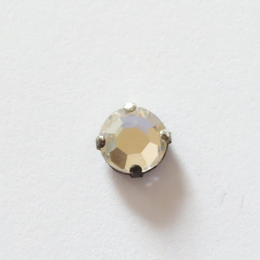 4333 Kristallsteinknopf zum Annähen 5mm
