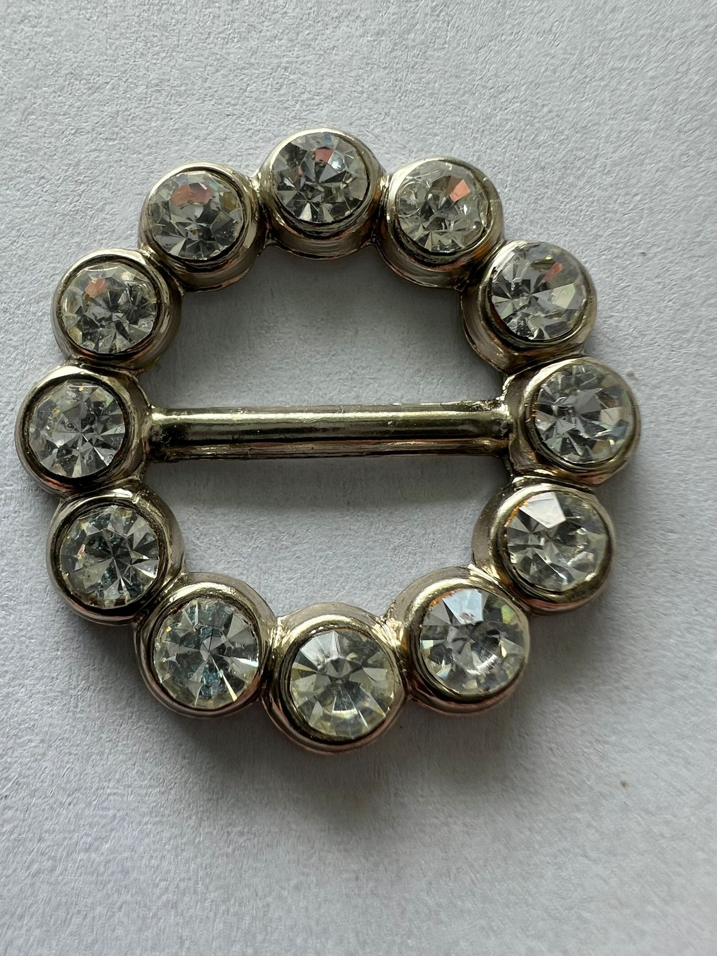 2276 Vintage Swarovski Kristallen Schalhalter 25mm